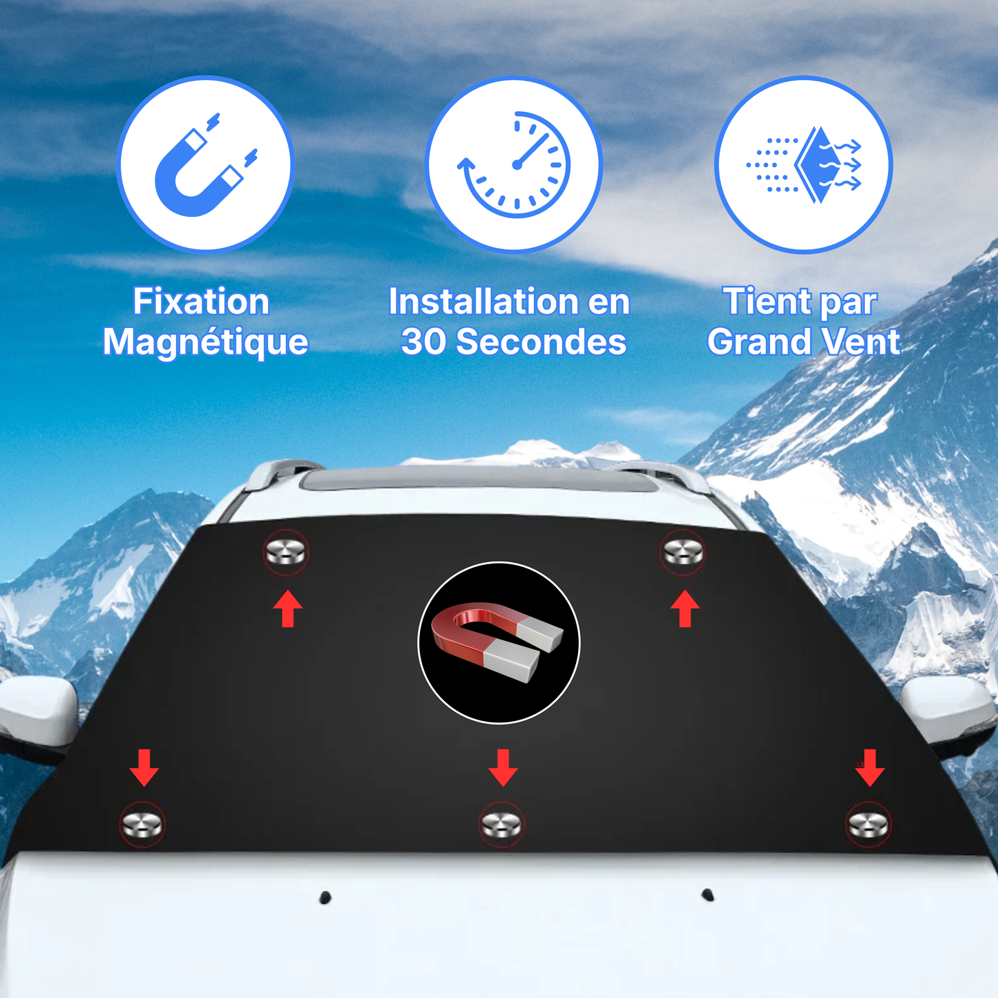 ProtectExpress ZéroGivre - Fini le grattage matinal